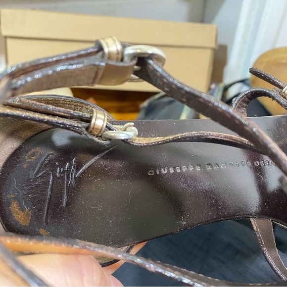 Giuseppi Zanotti Copper Gladiator Sandals 38.5 - Picture 9 of 10